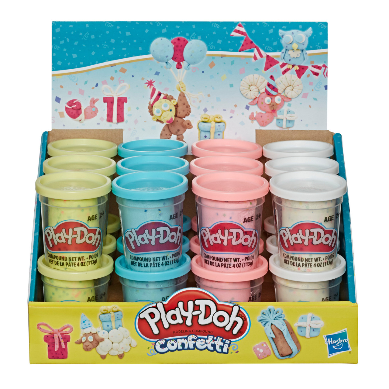 Play-Doh Confetti White 