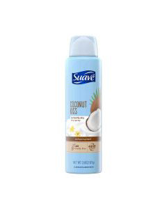 Suave Dry Spray Antiperspirant Deodorant, Coconut Kiss, 3.8 oz