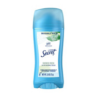 Secret pH Balanced Invisible Solid Shower Fresh Antiperspirant Deodorant, 2.6 oz.