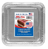 Jiffy-Foil Square Cake Pan