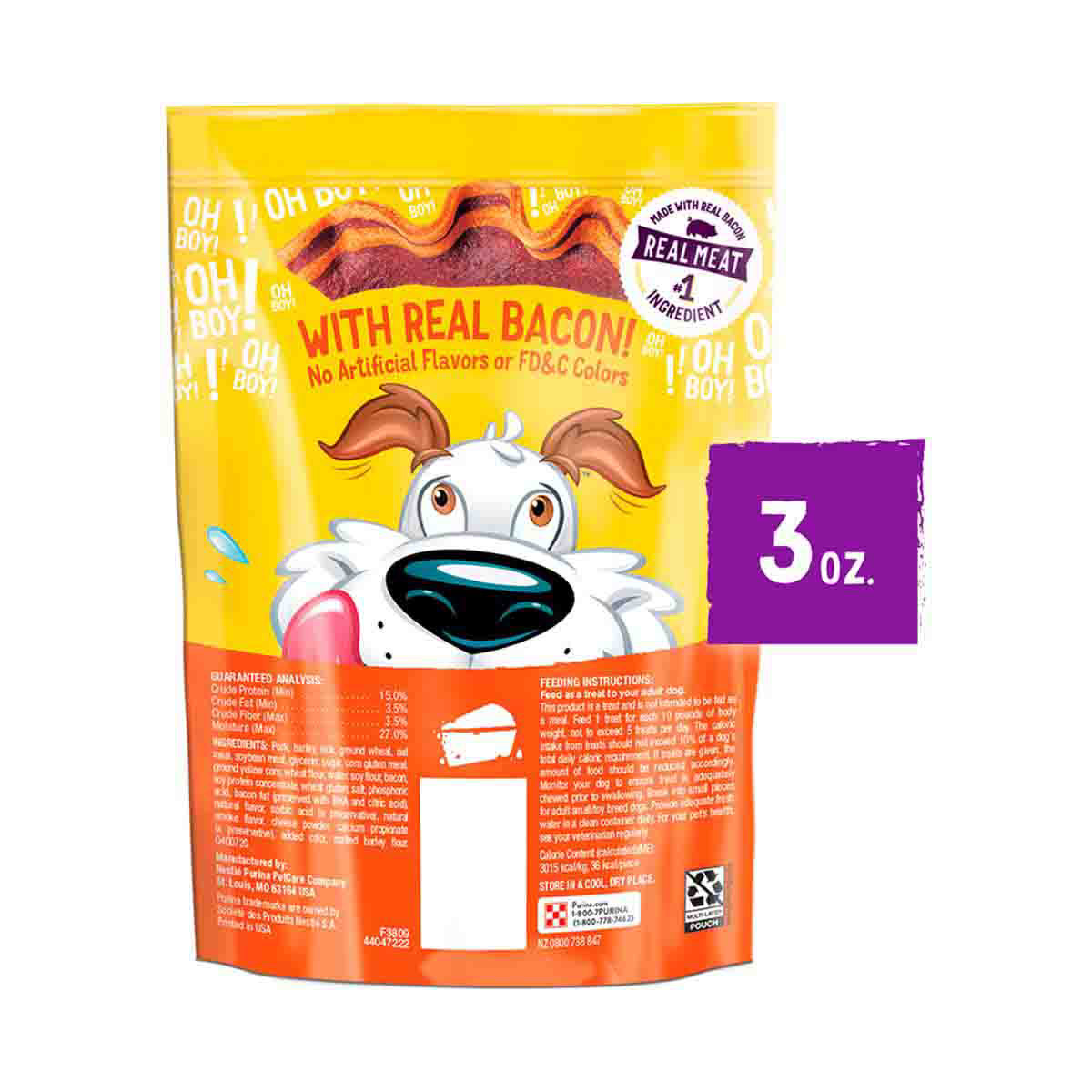 Turkey Bacon Fresh Dog Treats, 3 oz at Whole Foods Market