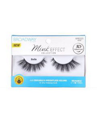Broadway Mink Effect Collection Eyelashes, Belle