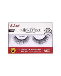 Kiss Mink Effect Collection Eyelashes, Duchess