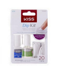 Kiss Acrylic Dip Nail Kit with 20 Tips