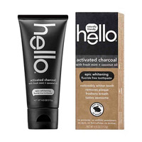 hello Activated Charcoal Epic Whitening Fluoride Free Toothpaste,