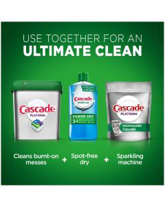 Cascade Dishwasher Detergent Platinum ActionPacs - Fresh Scent, 10 Count
