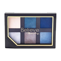 Believe Beauty Eyeshadow Palette, In to the Blue