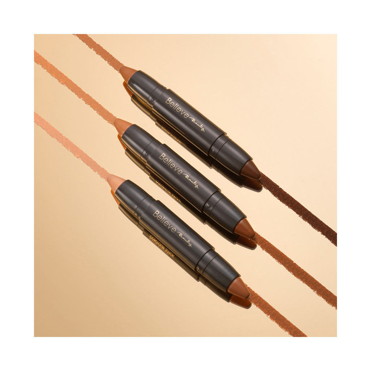Believe Beauty Dual Ended Contour Stick, Light