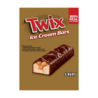 TWIX Ice Cream Bars, 5 ct