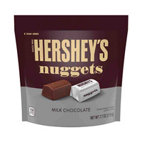 Hershey's Milk Chocolate Nuggets Candy Bag, 7.7 oz.