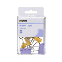 OfficeHub Binder Clips, 8 Count