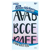 ArtSkills Black Number and Letter Stickers, A-Z and