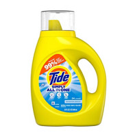 Tide Simply Clean & Fresh Liquid Laundry Detergent, Refreshing Breeze, 22 loads,