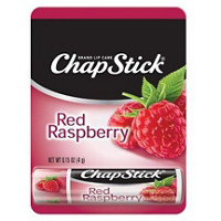 ChapStick Classic Red Raspberry Flavor Skin Protectant Flavored Lip Balm Tube, 0.15 Ounce Stick