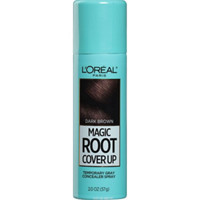 L'Oreal Paris Magic Root Cover Up Temporary Gray Concealer Spray, Dark Brown, 2