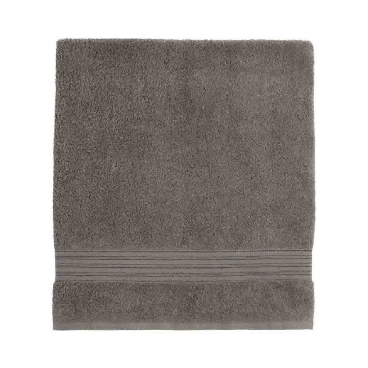 Comfort Bay Low Lint Bath Towel Gray