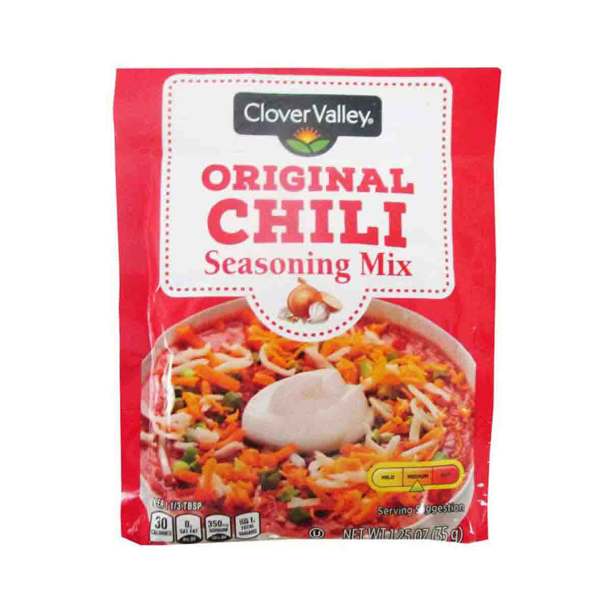 Clover Valley Chili Seasoning Mix, 1.25 oz.