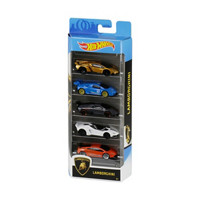 Hot Wheels Lamborghini Toy Car Pack, 5 Count