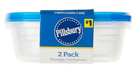 Pillsbury Square Food Storage, 2 Count