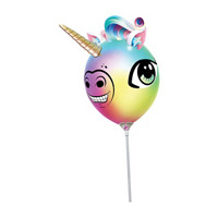 illooms Make Your Own Unicorn LED Light Up Balloon, 9 in