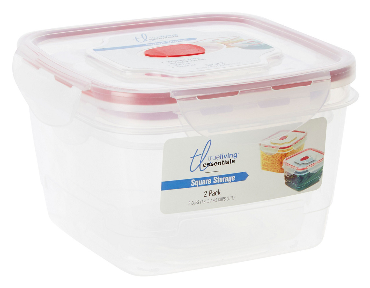 Trueliving 16 cup Side Latching Food Storage