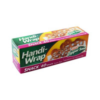 Handi-Wrap Snack Bags, 60 Count