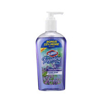 Clorox Fraganzia Liquid Hand Soap, Lavender with Eucalyptus Scent, 10 oz.