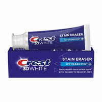 Crest 3D White Stain Eraser, Whitening Toothpaste Icy Clean Mint, 3.1 oz