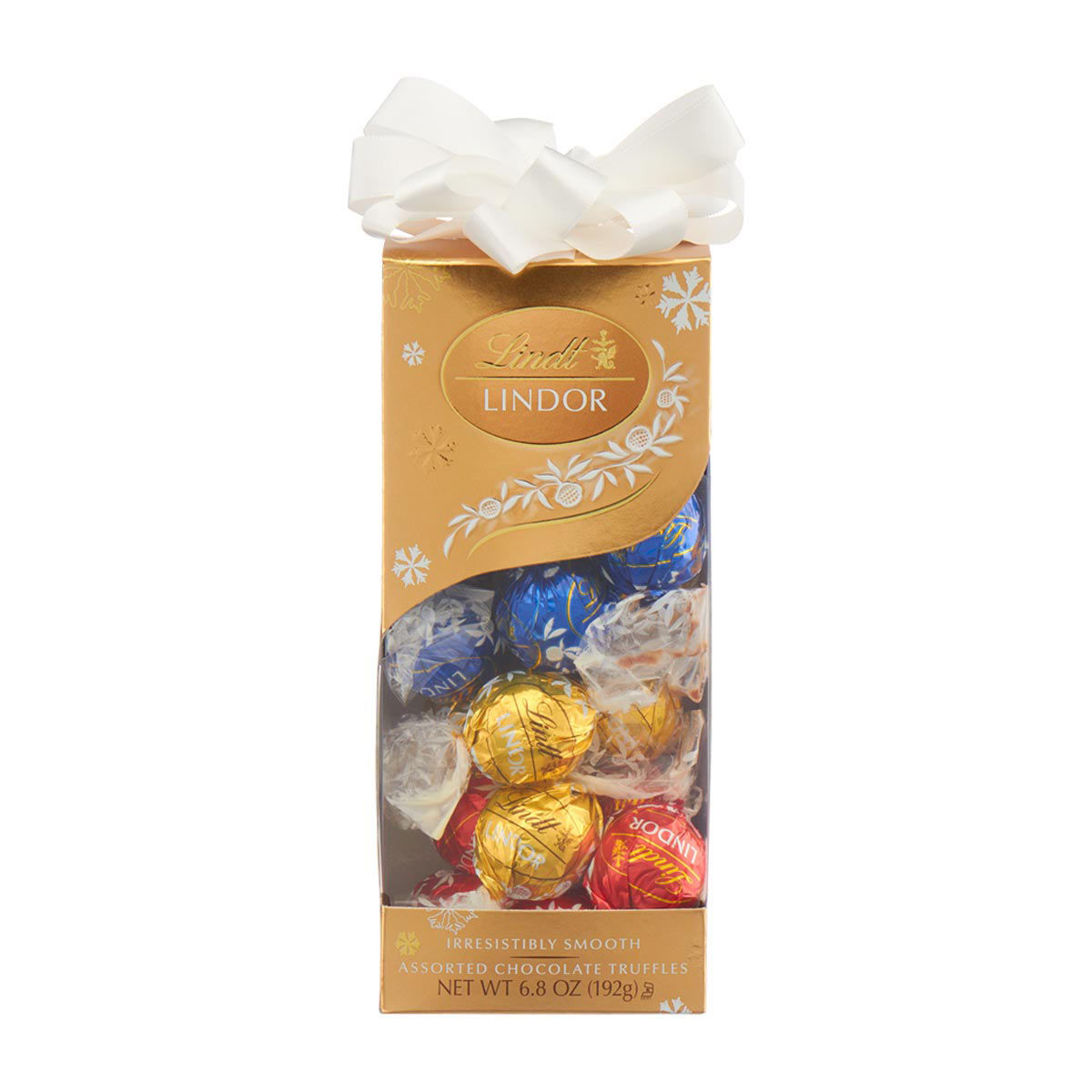 Lindor Assorted Chocolate Truffles Gold Bag