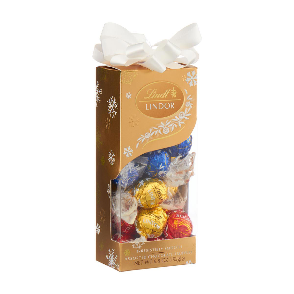 Lindor Assorted Chocolate Truffles Gold Bag