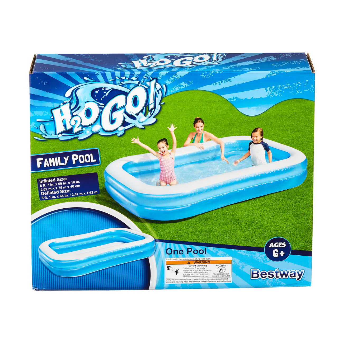 H20 inflatable pool online