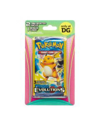 Pokemon Evolutions 2 Mini Booster Packs + 1 Bonus Card Trading Card