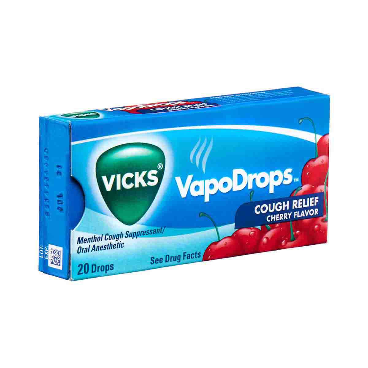 Vicks VapoDrops, Cherry, 20 Count