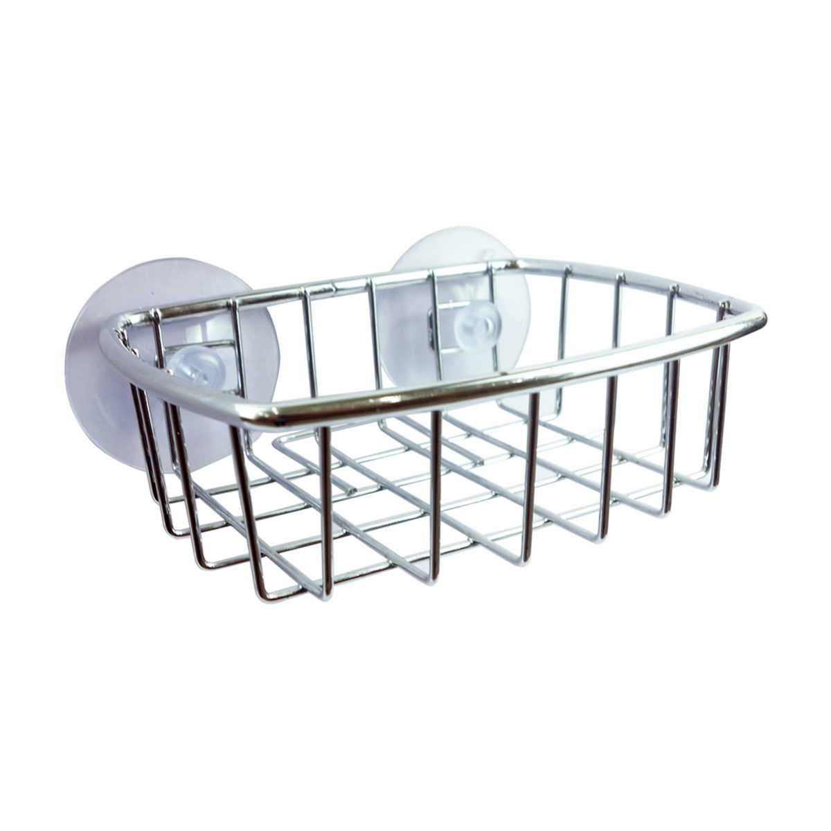 Shower Wall Soap Dish Holder, Silver