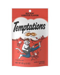 Temptations Lobster Flavored Cat Treats, 3 oz