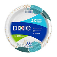Dixie Paper Plates, 18 ct