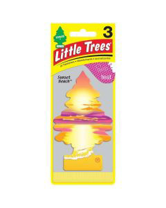 Little Trees Air Freshener Sunset Beach 3-Pack