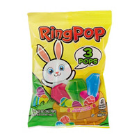 Ring Pop Easter Lollipops Candy, 3 ct, 0.35