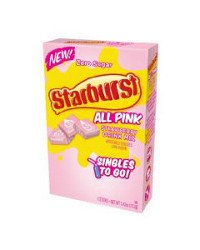 Starburst Singles To Go Powdered Drink Mix, Strawberry, 0.43 oz, 6 ct