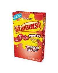 Starburst Singles To Go Powdered Drink Mix, Cherry, 0.43 oz, 6 ct