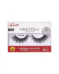 Kiss 3D Eyelashes Mink Effect Collection, Countess