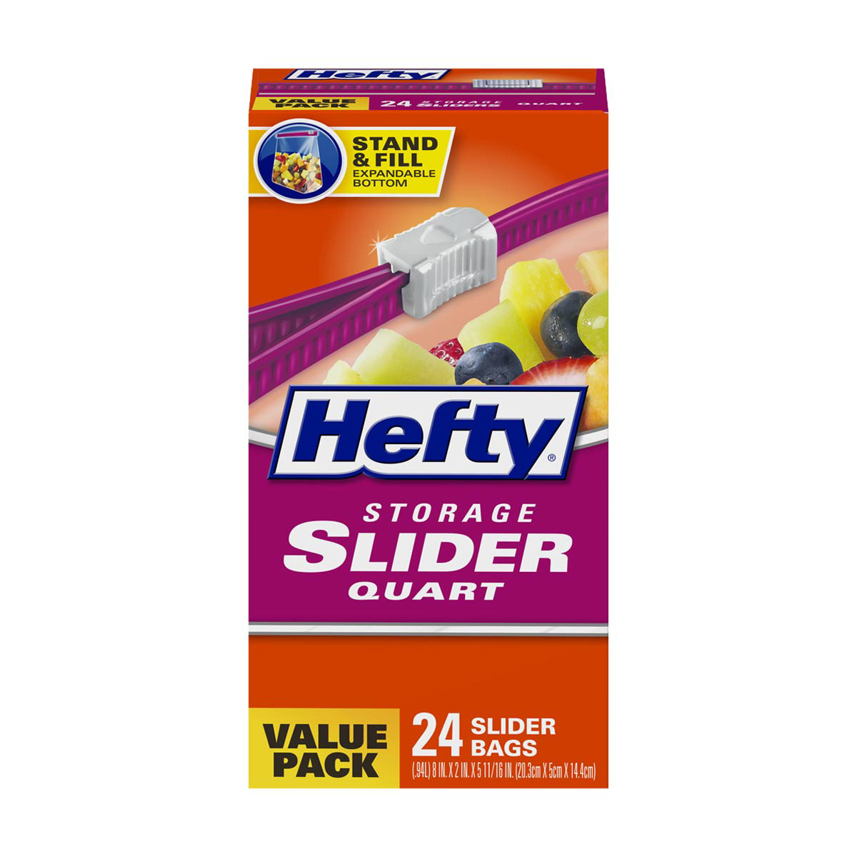 Hefty Storage Bags Bulk Case 24