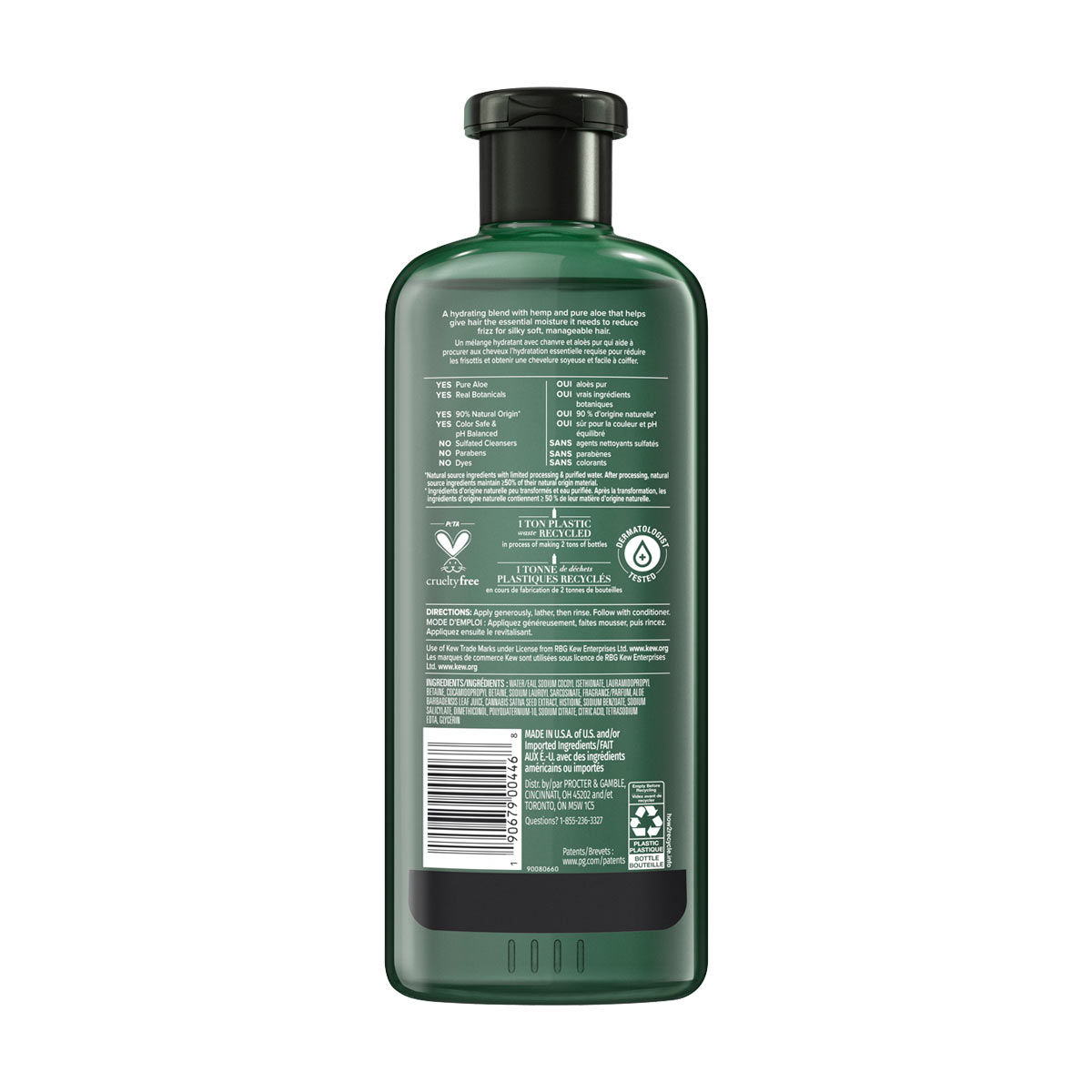 Herbal Essences bio:renew Sulfate Free Hemp + Potent Aloe Shampoo and  Conditioner Set, 20.2 Fl Oz Each — Nourishes Dry Hair for Frizz Control,  Paraben