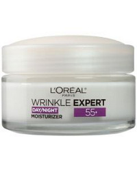 L'Oreal Paris Wrinkle Expert 55+ Moisturizer Anti-Aging Face Moisturizer, 1.7 oz