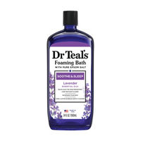 Dr Teal's Foaming Bath with Lavender Essential Oil, 34 fl oz