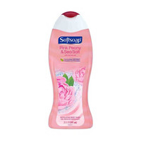 Softsoap Exfoliating Body Wash, Pink Peony & Sea
