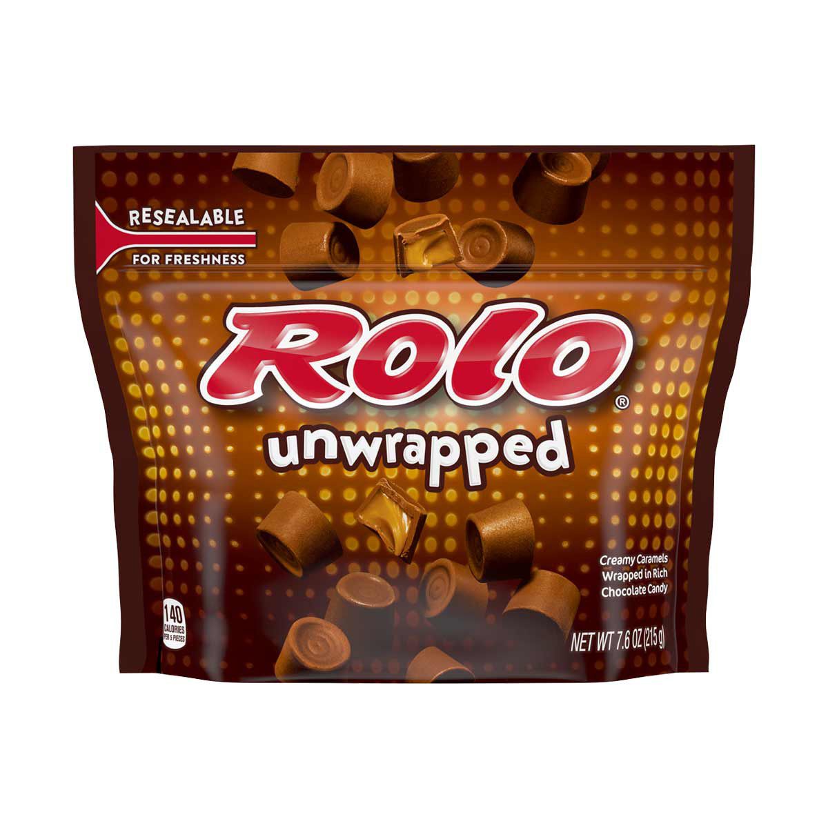 ROLO® Holiday Creamy Caramels in Rich Chocolate Candy, 10.1 oz bag