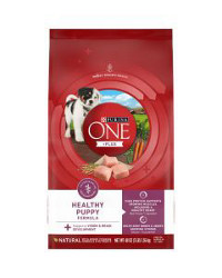 Purina ONE Natural Dry Puppy Food, SmartBlend Healthy Puppy Formula, 3 lb 