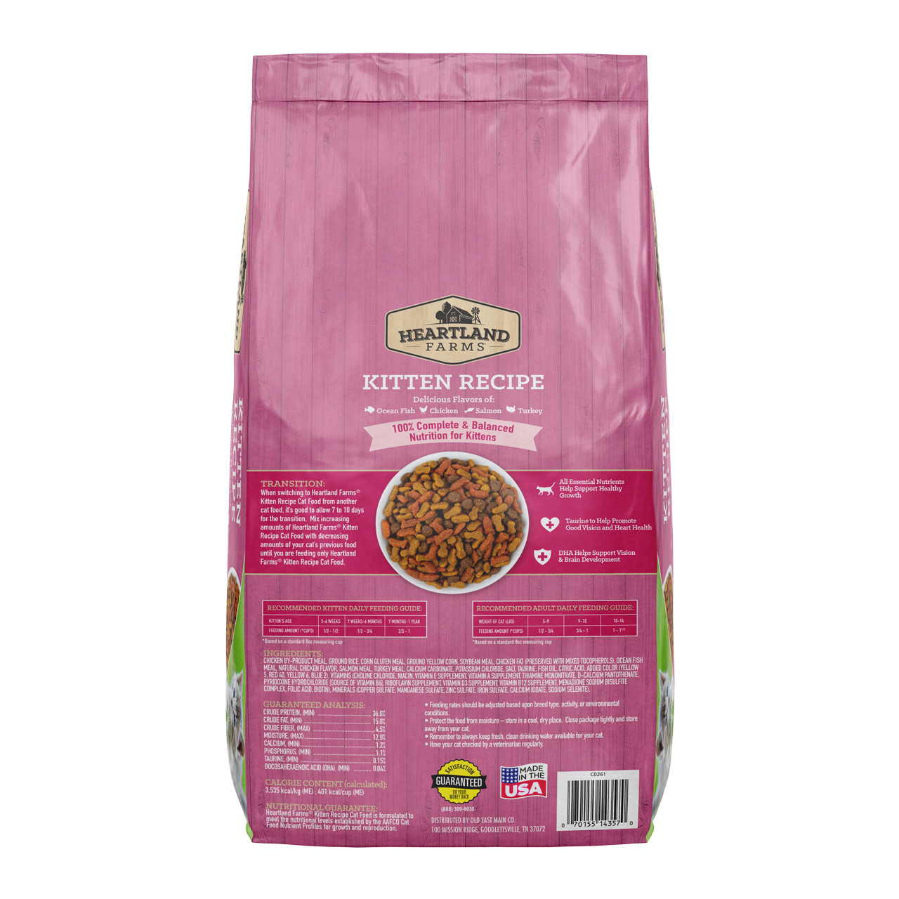 Heartland Farms Dry Kitten Food 38.4 oz