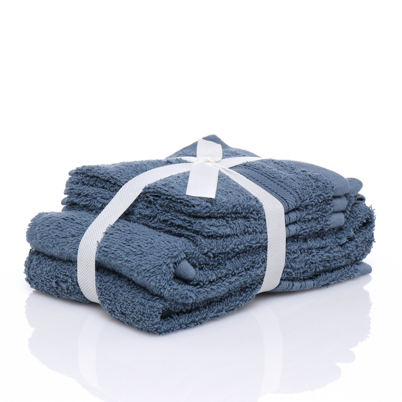 Comfort Bay Grand Luxe 5 Piece Towel Set Medium Blue